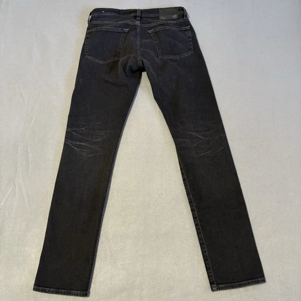 AG Adriano Goldschmied Jeans Mens Fits 30x34 Black Tellis Modern Slim Stretch